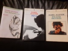 3 LIBRI Isabel Allende Feltrinelli: Ines dell'anima mia, PAULA,EVA LUNA RACCONTA