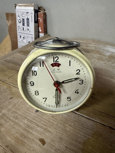 Sveglia meccanica vintage five - meccanica,
