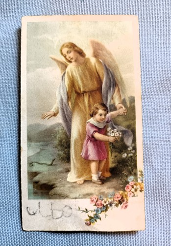 Santino vintage angelo - vintage, custode