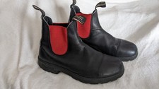 Stivali Blundstone Nero Rosso