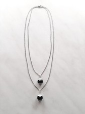Collana doppia catena con