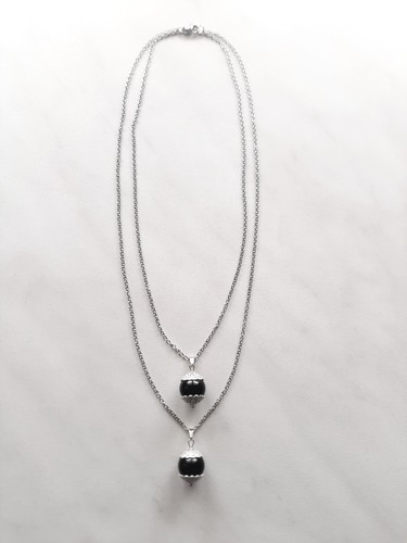 Collana doppia catena con