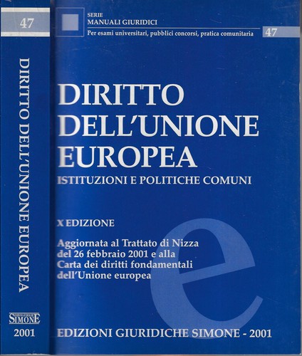 Diritto dell unione - diritto, europea