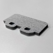 Tergicristallo in feltro per