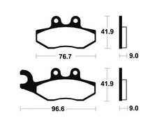 TECNIUM Pastillas de freno