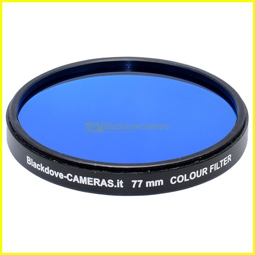 Filtro fotografico blu 77mm - fotografico,