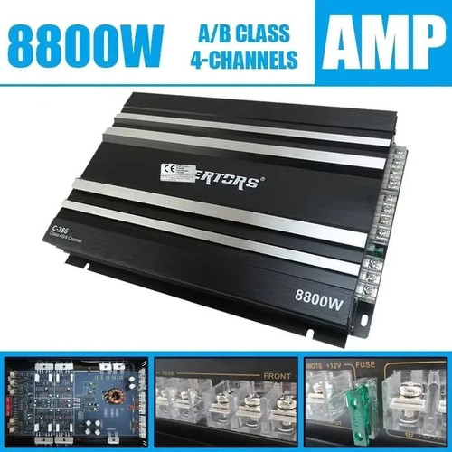 Amplificatore auto stereo - amplificatore,