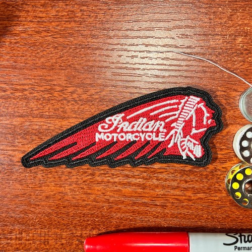 Patch moto indiana 4x1 - patch, 4x1,5"