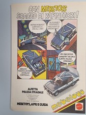 ADVERTISING MEBETOYS : ALFETTA POLIZIA STRADALE