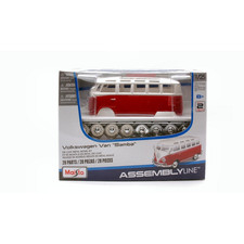 VW T1 VAN SAMBA RED/WHITE KIT