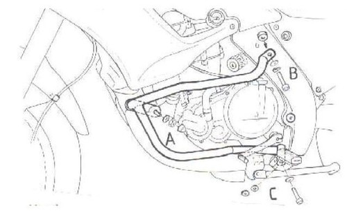 Protezione motore aprilia - motore,