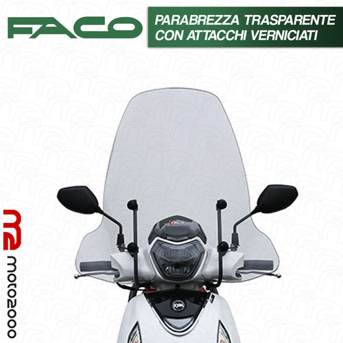 Paravento parabrezza alto - paravento,