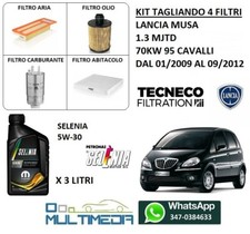 KIT TAGLIANDO 3 LT OLIO