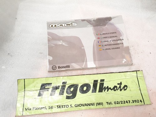 Macis benelli libretto uso - macis,