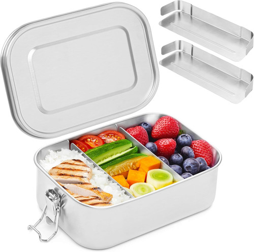 Pranzo scatola acciaio 800 - pranzo,