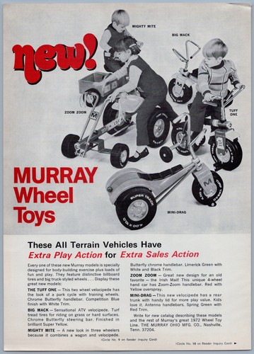 1972 murray wheel - murray, vintage