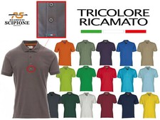 Polo Manica Corta Payper Venice Cotone 100% Uomo con tricolore ricamato