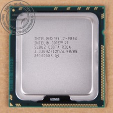 Intel Core i7-980X i7 980X - 3,33 GHz (BX80613I7980X) LGA1366 SLBUZ CPU 6,4 GT/s