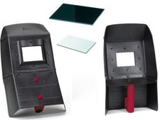 TRAFIMET MASCHERA SALDARE 801R HP RINFORZATO CON 1 VETRO NERO 1 BIANCO MSC000035