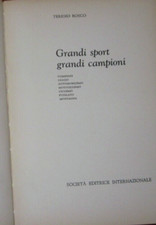 libro GRANDI SPORT GRANDI