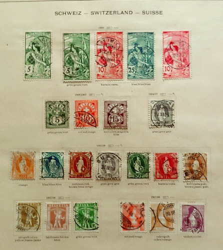 1900 1908 collezione usato - 1900-1908,