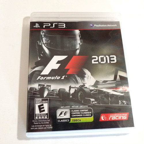 2013 sony playstation 3 - f1,