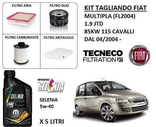 Kit tagliando olio - kit, 5w40
