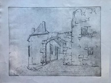 Incisione Architettura Vecchie