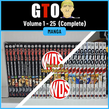 GTO Grande Maestro Onizuka (Vol. 1-25) Manga set completo serie fumetti inglese