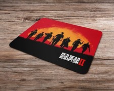 Red Dead Redemption 2 RDR2 Tappetino Mouse Pad Gioco per Computer (PS3/PS4)