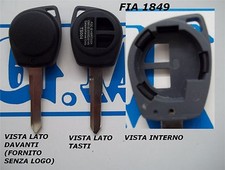 Guscio cover scocca chiave per telecomando FIAT 16 SEDICI no tasti e SENZA LOGO