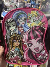 Monster High Girls Pink Black