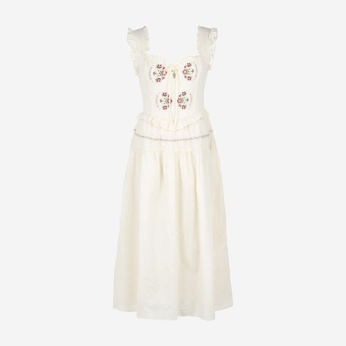 Abito midi moon river panna - abito,