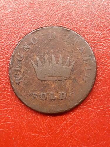 Soldo 1808 bologna napoleone - 1,