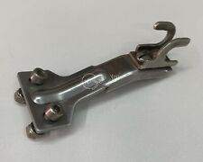 Staffa in acciaio inox con fermo cavo telecomando 0933 grigio nautica accessori 