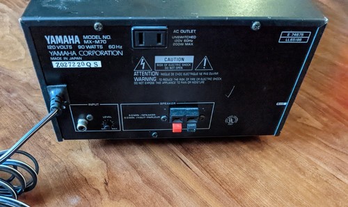 Yamaha natural sound - sound, mx