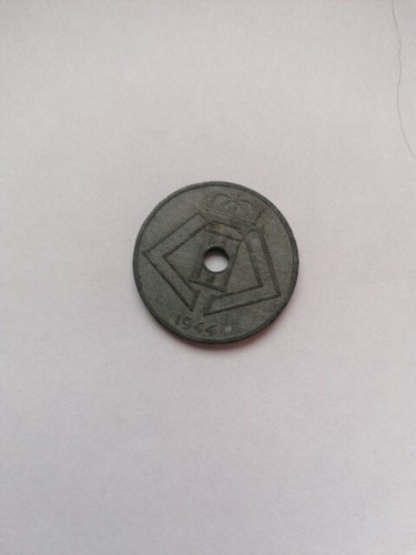 Moneta belgio centimes 1944 - 25,