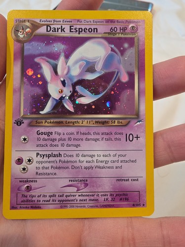 Dark espeon 105 neo - 4/105,
