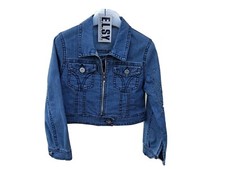 Giacca Giubbotto In Jeans