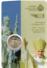 MONETA COMMEMORATIVA DA 2 EURO SAN MARINO ANNO 2011