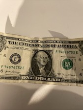 Banconota da 67 Dollari Tufo E