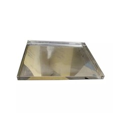 Vassoio in inox per carrello