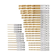 Set 32 pezzi punte per trapano
