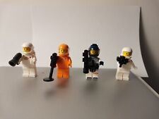 Lego Minifigure Space Classic NUOVE: bianco SP006, orange SP130 e custom twn400