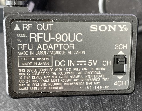 Adattatore rfu sony - rfu, rfu-90uc