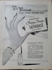 1948 Peggy Sage satinbase wax