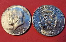 1969-D Kennedy Half Dollar 40%