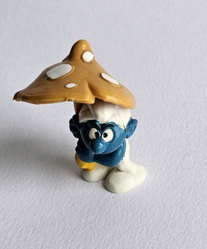 Rara figurina puffo 1979 - figurina,