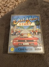 OUT RUN X COMMODORE 64 GIOCO ORIGINALE CASSETTA C64 GAME SEGA 