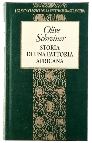 Oliver schreiner storia una - schreiner,
